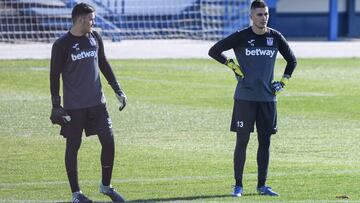 Serantes, un 'fichaje' ilusionante para la portería del Leganés