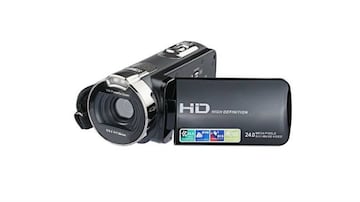 Vista frontal de la videoc¨¢mara de PowerLead