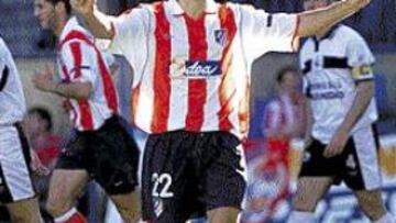 <b>EL REY</b>. Diego Alonso se despidió del Atlético con un nuevo gol que le convierte en el auténtico jefe de los goleadores de Primera y Segunda.