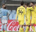 Celta y Díaz sufren dura caída ante Villarreal en Balaídos
