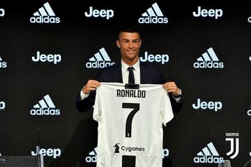 Cristiano Ronaldo made a surprise move from Real Madrid to Juventus in the summer of 2018.