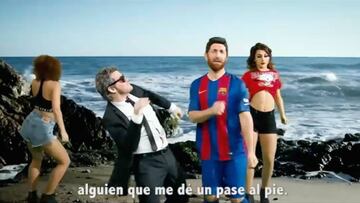 El divertido musical de Messi y Luis Enrique para ir a por el PSG