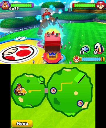 Captura de pantalla - Mario & Luigi: Paper Jam Bros. (3DS)
