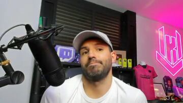 La drástica decisión del Kun Agüero por la que deja Twitch