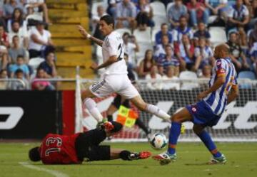 Trofeo Teresa Herrera. Deportivo de la Coru?a - Real Madrid. Di Mar¨ªa.