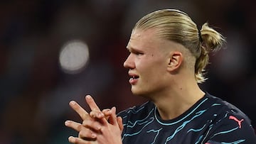 Norwegian forward Haaland has been prolific for Pep Guardiola’s treble winners but has suddenly seen the goals dry up in Europe.