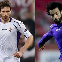 José Basanta y Mohamed Salah jugaron juntos en Italia