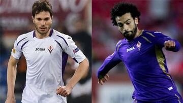 Jos&eacute; Basanta y Mohamed Salah jugaron juntos en Italia