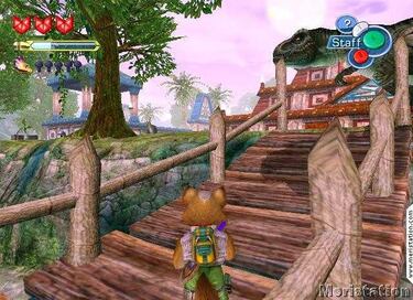 Nuevas imágenes de Star Fox Adventures.