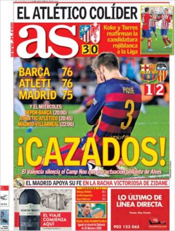 Portadas de la prensa mundial