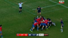 El Nacional recibe un partido inédito en su historia y así estalla por un try de Chile
