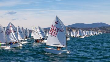 El XXXV Trofeo Escuela de Vela José Luis de Ugarte-Fashion Outlet reúne a 200 regatistas en el Abra