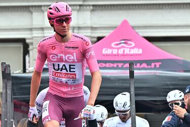 Merlier se entromete en la locura de Pogacar