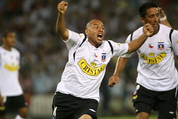 El argentino en su etapa en Colo Colo. 