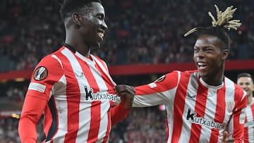 28/11/24 PARTIDO EUROPA LEAGUE
FASE LIGA JORNADA 5
ATHLETIC BILBAO - ELFSBORG
PRIMER GOL ADAMA BOIRO 1-0 ALEGRIA