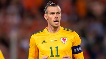 ROTTERDAM, NETHERLANDS - JUNE 14: Gareth Bale of Wales looks on during the UEFA Nations League League A Group 4 match between Belgium and Netherlands at King Baudouin Stadium on June 14, 2022 in Rotterdam, Netherlands. (Photo by Perry vd Leuvert/NESImages/DeFodi Images via Getty Images)