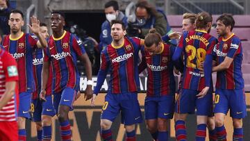 Aprobados y suspensos del Barça en la derrota ante el Granada