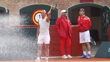 Carlos Moyá: "Jugar tres partidos habría sido una locura"