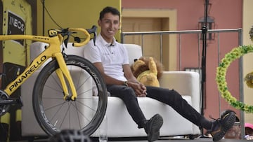 Egan Bernal: "El Tour pondr¨¢ a cada uno en su sitio"