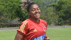 Entrenamiento Selección Colombia Femenina en la Copa América antes de las semifinales ante Argentina