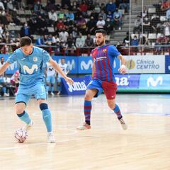 El Movistar doblega al Barça en el último minuto de partido