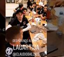 Valdivia mostró la cena de despedida de Claudio Baeza