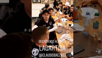 Valdivia mostró la cena de despedida de Claudio Baeza