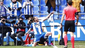 Deportivo 1 - Las Palmas 1: Resumen. resultado y goles del partido