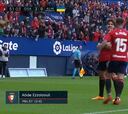 Abde pone boca abajo El Sadar con su golazo: ¡no es normal por dónde entra el balón!