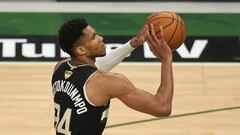 The 28-year-old Greek has been out with a back injury - but will he be back in time for when the Bucks take on the Miami Heat?