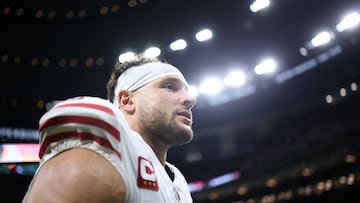 Star pass rusher Nick Bosa tears his ACL, leaving San Francisco’s defense scrambling for solutions in the NFC West title race.