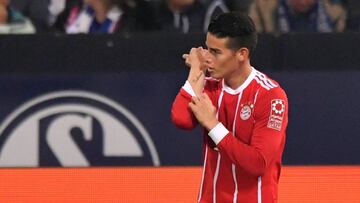 Mira el primer gol de James con el Bayern Múnich