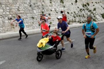 Las imágenes de la séptima maratón de Jerusalén