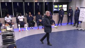 El sincero y duro discurso de Mourinho a gritos criticando la falta de 'mala baba' de su equipo