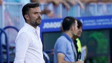 Rubén Albés, entrenador del Albacete.