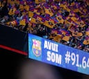 El Barça-Wolfsburgo bate el récord mundial de asistencia en un partido de fútbol femenino