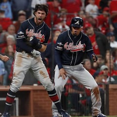 Braves vencen a Cardinals y se ponen a un juego de la NLCS