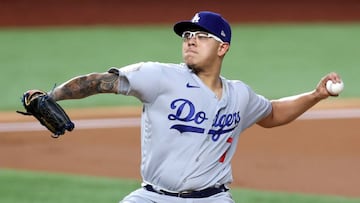 El abridor de Los Angeles Dodgers salt&oacute; a la lomita en el juego 4 de la Serie Mundial contra Rays e hizo una labor destacada que quedar&aacute; registrada.