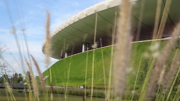 General View Stadium during the game Guadalajara vs Pumas UNAM, corresponding to Round 15 of the Torneo Apertura 2023 of the Womens Liga BBVA MX, at Akron Stadium, on October 15, 2023.
<br><br>
Vista General del Estadio durante el partido Guadalajara vs Pumas UNAM, correspondiente a la Jornada 15 del Torneo Apertura 2023 de la Liga BBVA MX Femenil, en el Estadio Akron, el 15 de Octubre de 2023
