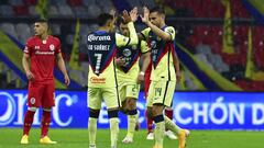América - Toluca (1-1): resumen del partido y goles