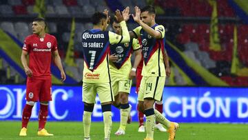 Am&eacute;rica - Toluca en vivo: Liga MX, Guardianes 2020 en directo