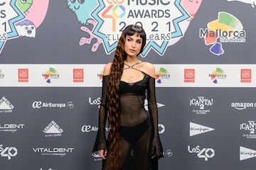 Espectacular alfombra roja en LOS40 Music Awards 2021: no faltó de nada