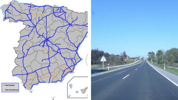 Las diez carreteras m&aacute;s peligrosas de Espa&ntilde;a. Im&aacute;genes: Flickr y Wikipedia