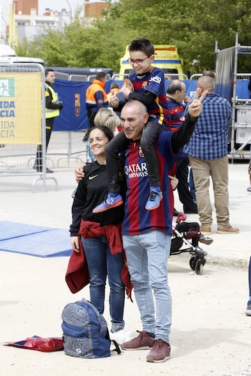 El ambiente previo de la final de Copa en las Fan Zones