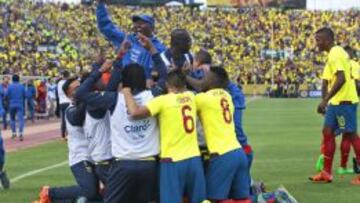 Ecuador se impone a Uruguay y se asienta en la punta