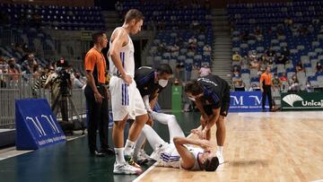 UCAM MURCIA-REAL MADRID.
TROFEO COSTA DEL SOL 2021.
LESIÃN DE HEURTEL.