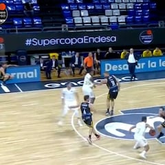 Campazzo rompiendo la cadera a Huertas: lo mejor del Top-7 de la Supercopa