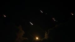 Tel Aviv, en directo: señal en vídeo del cielo de Israel; Irán lanza misiles