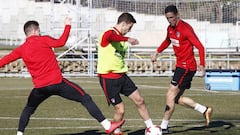 El Atlético vuelve al trabajo a la espera de Diego Costa