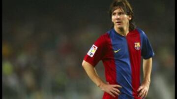 The changing faces of Leo Messi